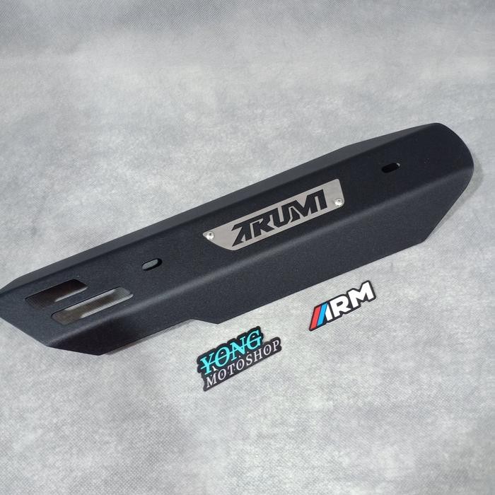 STOK READY. COVER KNALPOT BEAT SCOOPY GENIO ARM ARUMI TAMENG KNALPOT