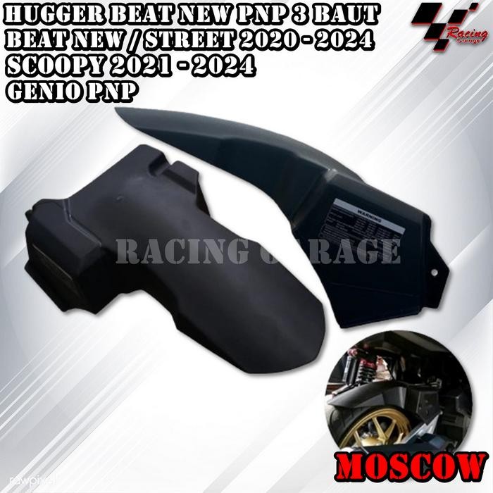 CUCI GUDANG.. HUGGER BEAT NEW 3 BAUT DELUXE STREET SCOOPY GENIO ABS CBS HAGER HUGER SPAKBOR KOLONG