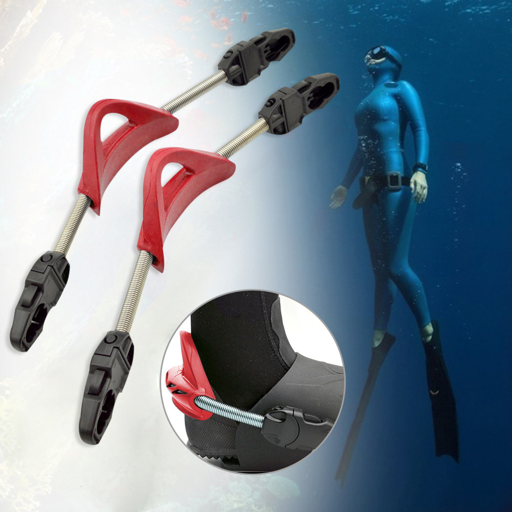 Scuba Diving Flippers Strap 304 Stainless Steel Spring Fin Straps Gear for Cressi Mares Fins Diving 