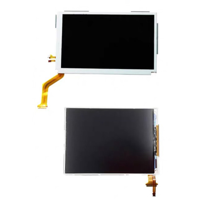 Free Shipping LCD Screen For New 3DS XL LL Top Bottom Screen for New 2DS XL LL Display for DS Lite N