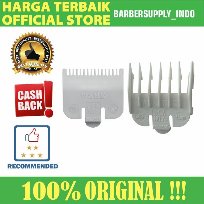 SEPATU CLIPPER WAHL NO 0,5 & 1,5 PREMIUM ABU WAHL GUARD CLIPPER