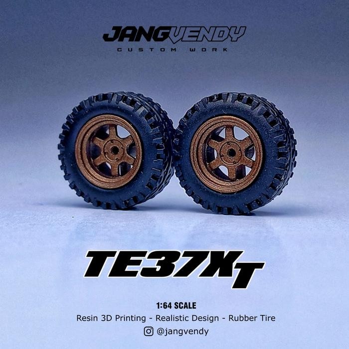 Ban Karet Diecast Jv Wheels Model Offroad Te37 Xt #Gratisongkir