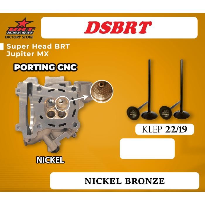 TERBARU HEAD BRT 22 19 MX KING JUPITER MX VIXION OLD NVA NVL R15 XABRE PORTING