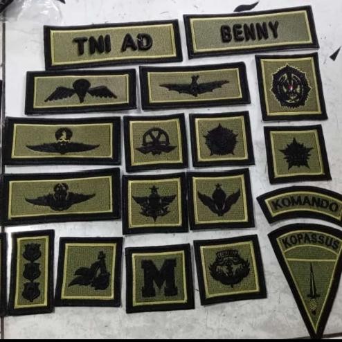 Thredz- Bordir Brivet Pdl Tni Terbaru