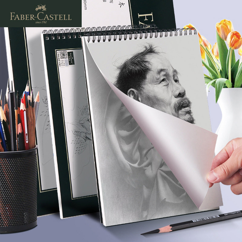 

Faber-Castell Professional Sketch Book 20 Sheets 8K/16K Paper For Drawing And Painting Student Art