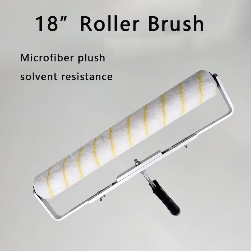

18 Inch Roller Paint Brushes For Walls With Frame Paint Roller Set Home Painting Supplies For Door