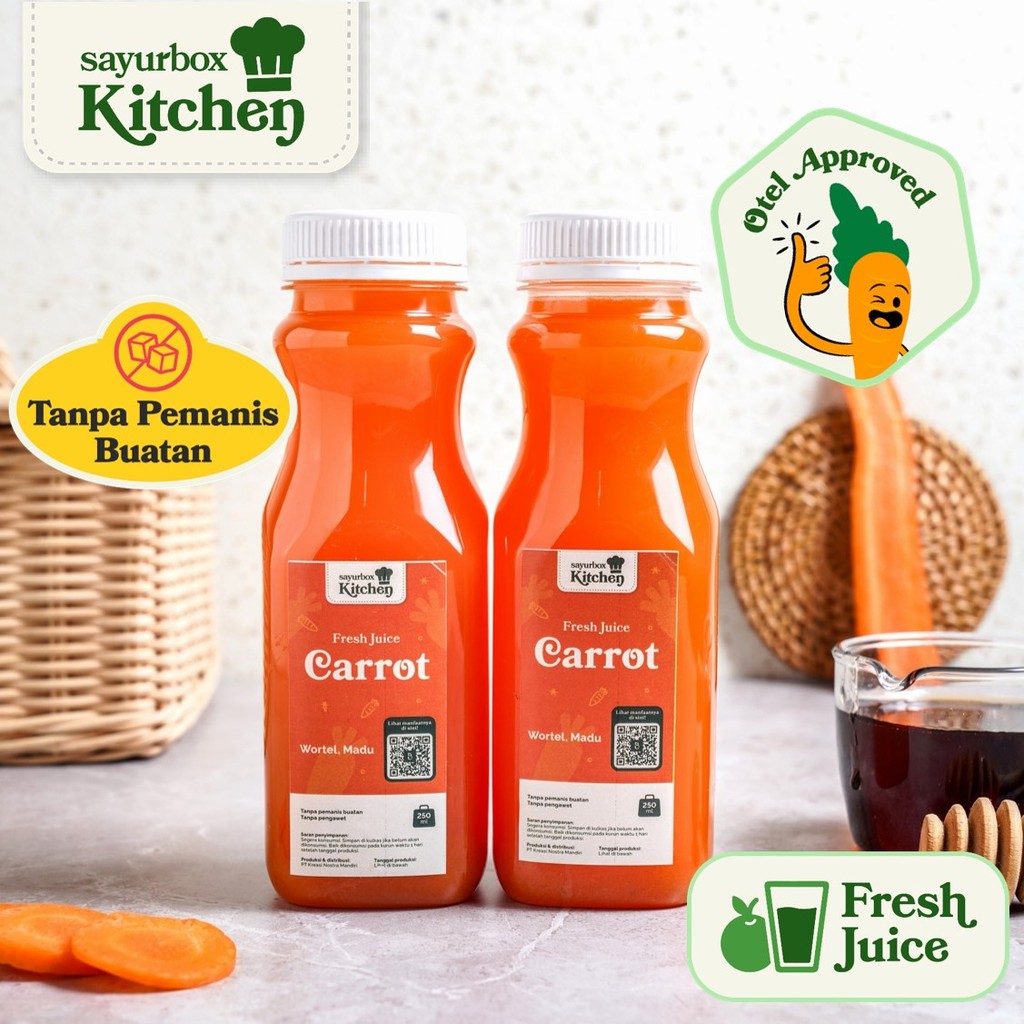 

Bundle - 2 x Sayurbox Kitchen Fresh Juice Carrot 1 pack