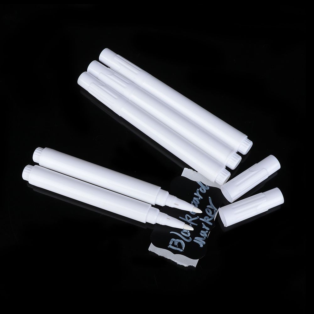 

1/5/10Pcs Drawing Windows Glass Blackboard Marker Pen White Liquid Chalk Chalkboard