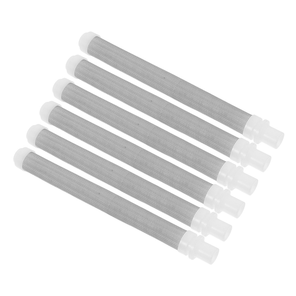 

6Pcs Sprayer Accessories Universal Filter Replacement Airless Paint Part White High Pressure