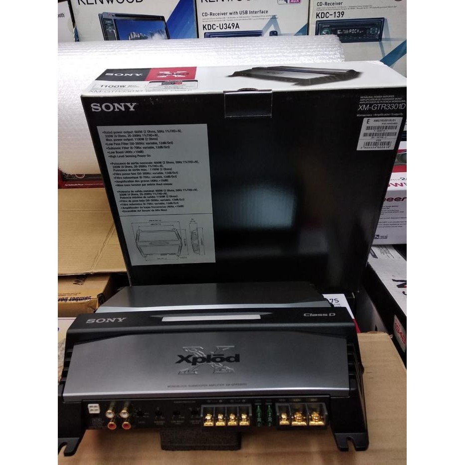 Power Sony Monoblock Xm-Gtr3301D - Asli