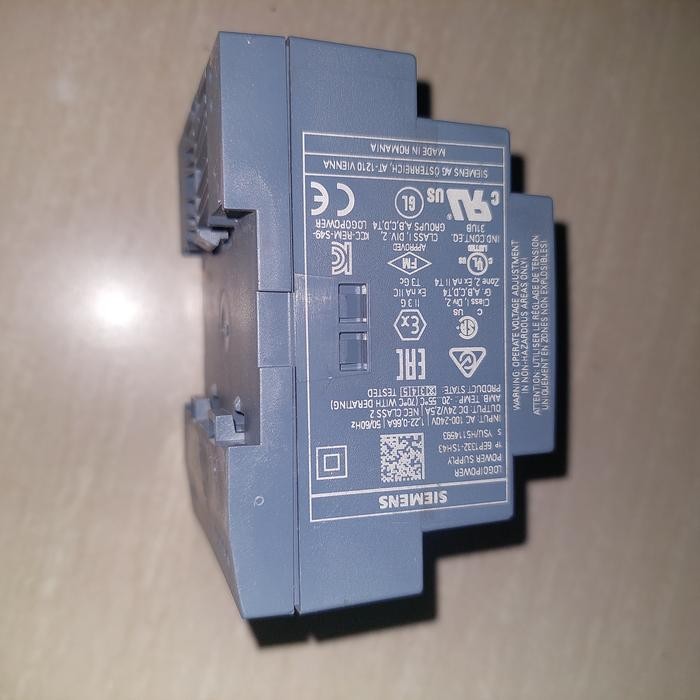 SIEMENS LOGO POWER 6EP1332-1SH43 POWER SUPPLY 24VDC 2,5A