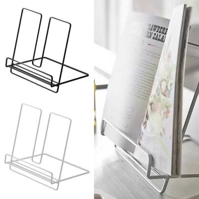 JTTOP" PENYANGGA BUKU / PENAHAN BUKU BERDIRI / BOOK & TABLET STAND HOLDER