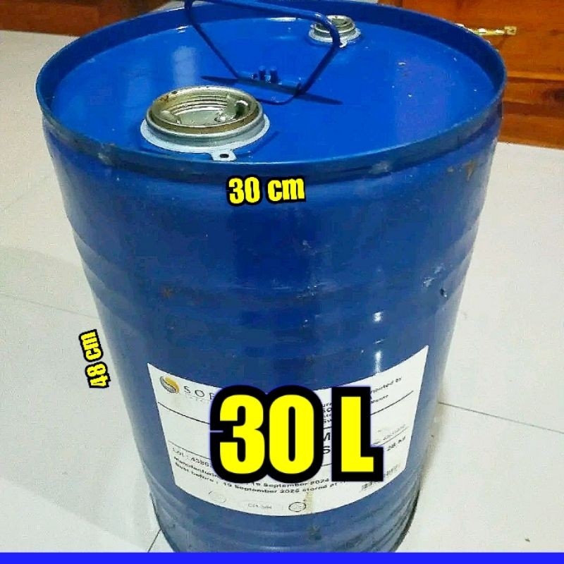 Terapitrendy Tong Bensin 30Liter.Drum Besi 32Liter