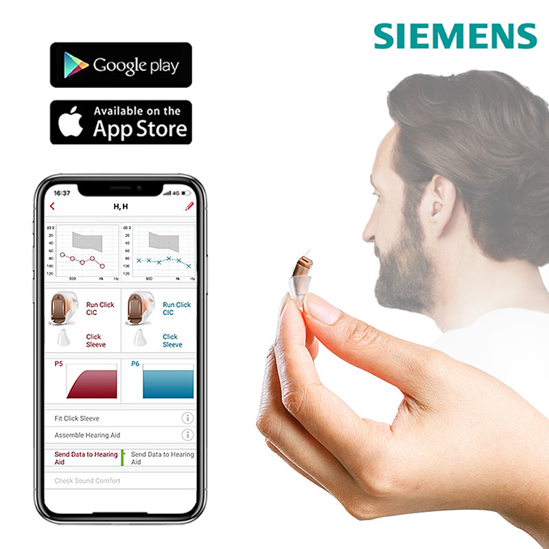 SIEMENS Hearing Aid  Digital 8 Channel Programmable Signia  Invisible