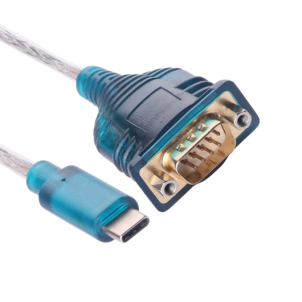 FTDI Type C to DB9 Serial COM Port RS232 Data Transfer Converter