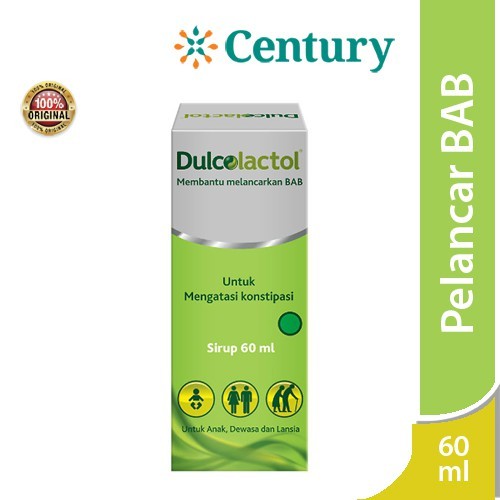 Dulcolactol Sirup 60ml/Obat Susah BAB Bayi/Obat Pencahar/Obat Sembelit Bayi/Konstipasi