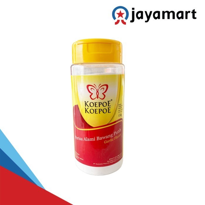 

New BAWANG PUTIH BUBUK Koepoe Kupu 130gr - botol besar