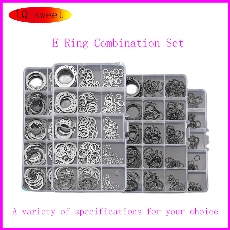

Circlips For Holes,Circlips For Shafts,E Ring Combination Set Split Washer C-Type E-Type Circlip