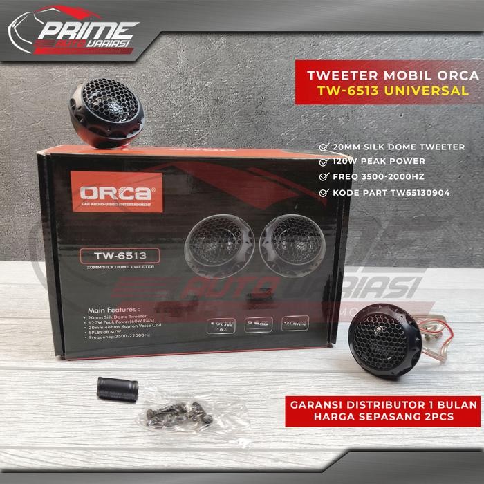 TERBARU Tweeter Mobil Orca TW-6513 Tweeter Mobil Universal BISA GRAB