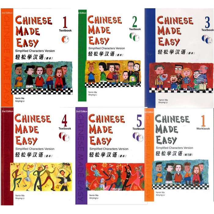 

TERBARU! Chinese Made Easy (for Teen) 1 2 3 4 5 Textbook & Workbook 2nd Edition