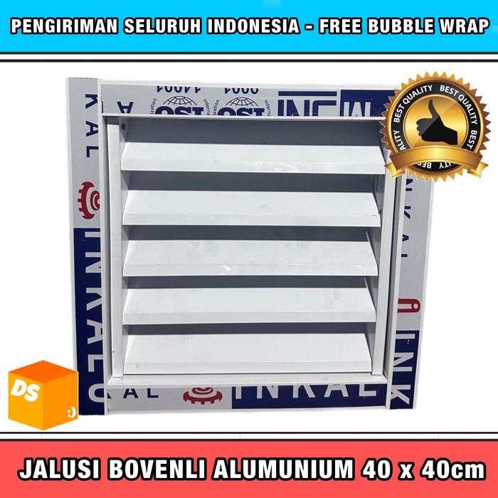HOT SALE JALUSI ALUMUNIUM 40 x 40cm (Bisa Custom)