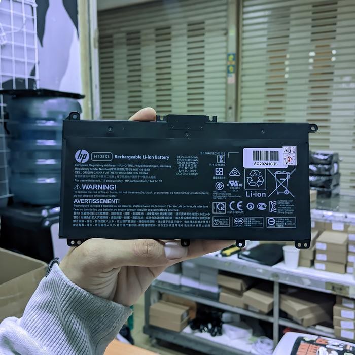 ORIGINAL Baterai Hp 14s-cf0XXX 14s-cf1XXX 14-cm0XXX 14s-cf2xxx HT03XL