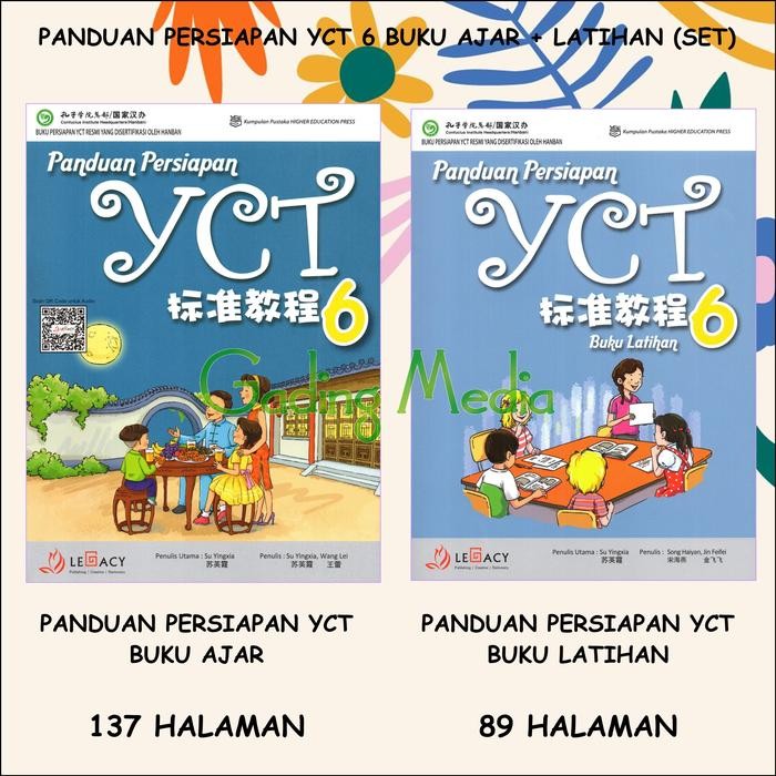 

HOT SALE! Panduan persiapan YCT Buku + Latihan (set) 6