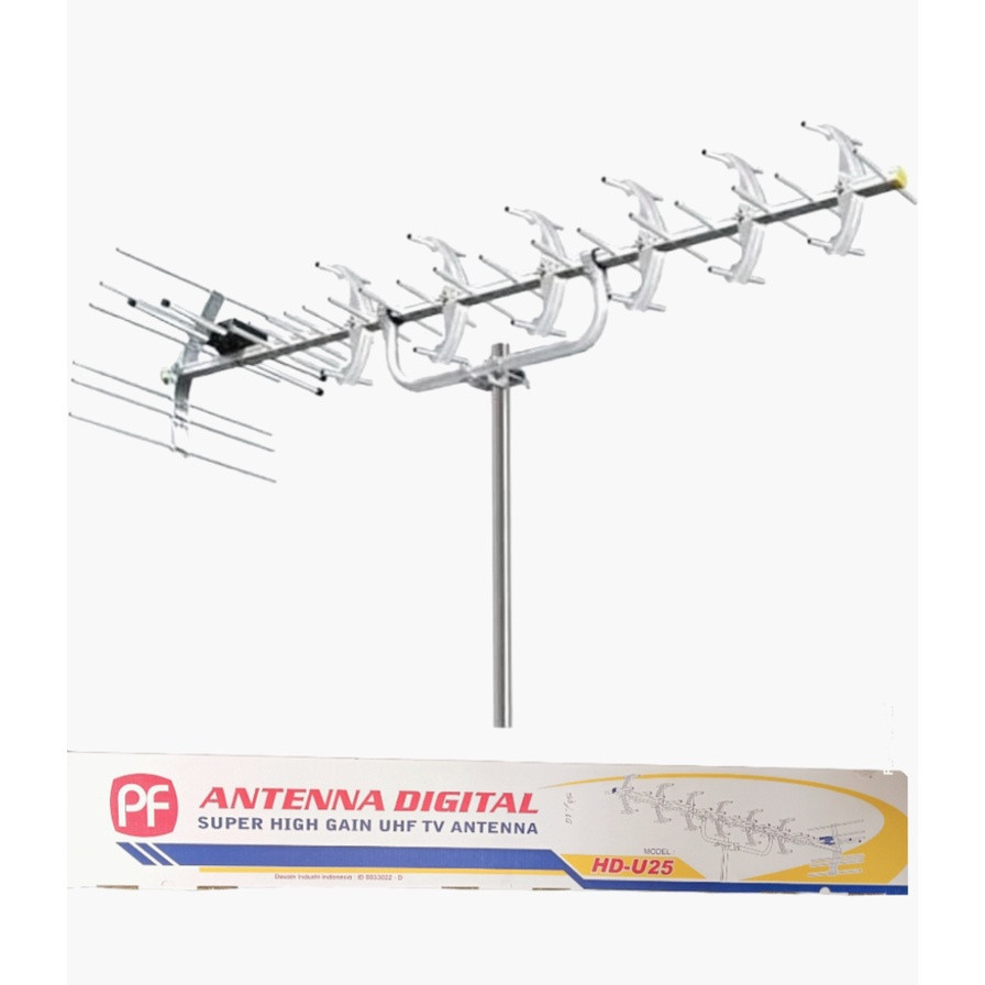 Antenna TV PF HD-U25 - Digital / Analog Very High Gain Antena / Antena PF Digital HD-U25 / Antenna