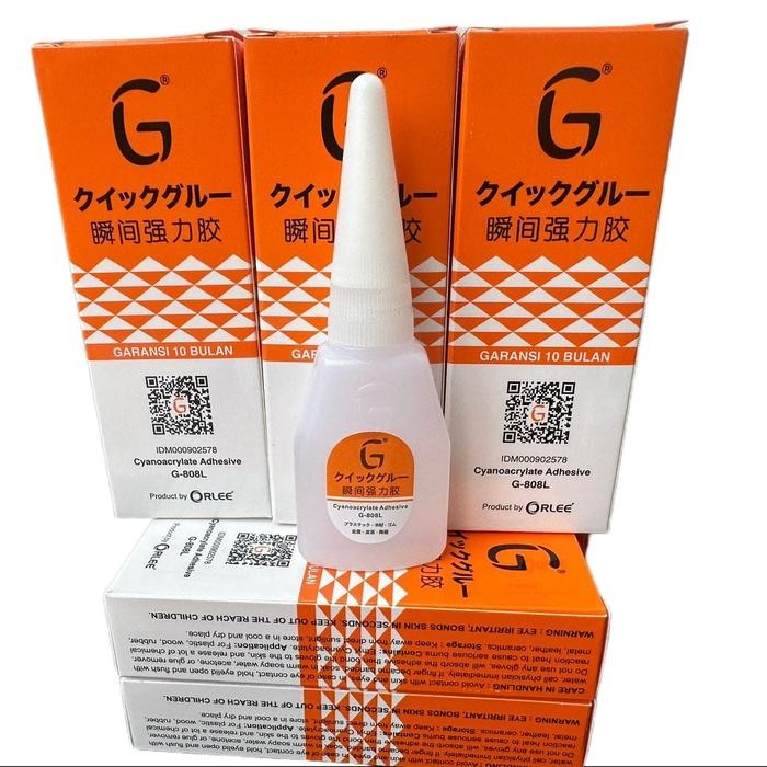 

Lem G Korea Ori Super Glue Cair Lem Setan Barcode Original 100%