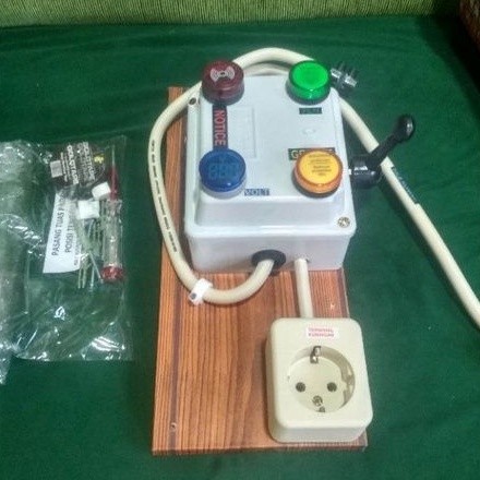 TerbaikTerlarisNIh- Tuas pemindah Genset Pln cam starter ohm saklar