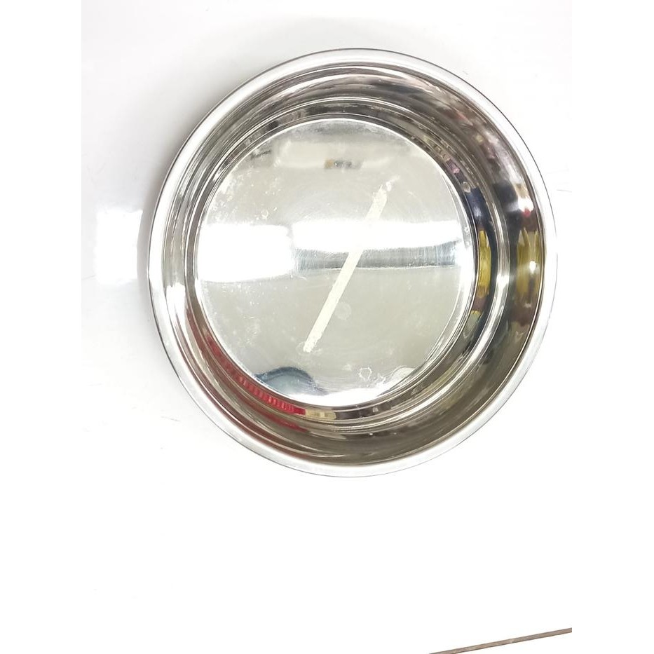 paling diminati] HAKAI Stainless Kitchen Bowl / Mangkuk Ceper 24cm #SSHB-PL/24