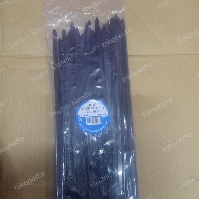 

TERLARIS! kabel ties KSS LT380 7,6 x 380 HITAM