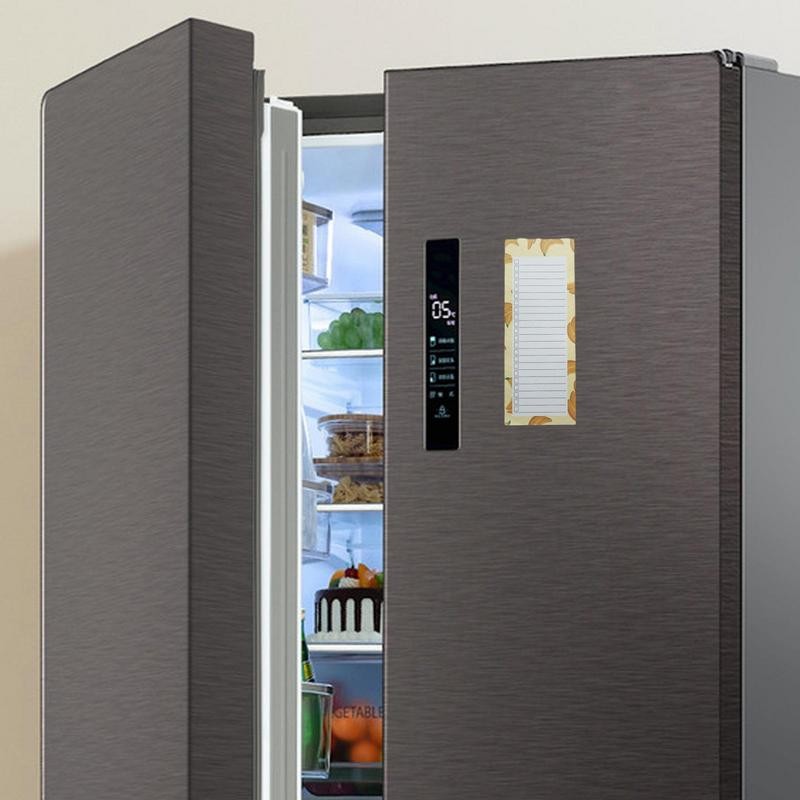 

50 Sheets Magnetic Fridge Notepads To-Do List Pad Memo Pad For Grocery Shopping Memos Mini