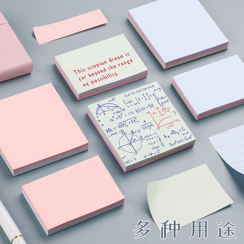 

Paper Memo Pad Sticky Notes Bookmark Point Marker Sticker Office School Supplies Notebooks