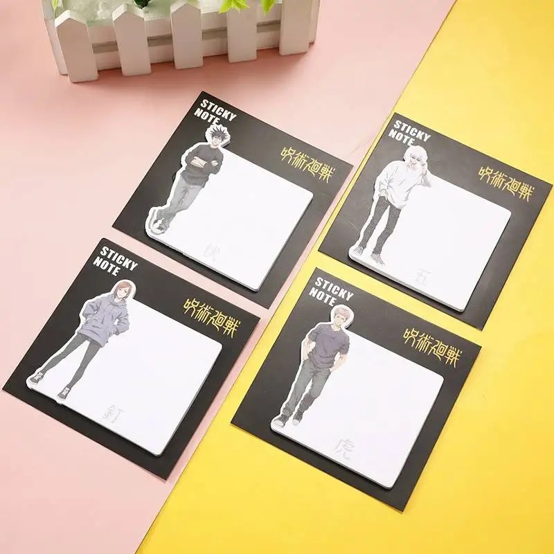 

Memo Pad Anime Paper Sticky Notes For Kids School Stationery
