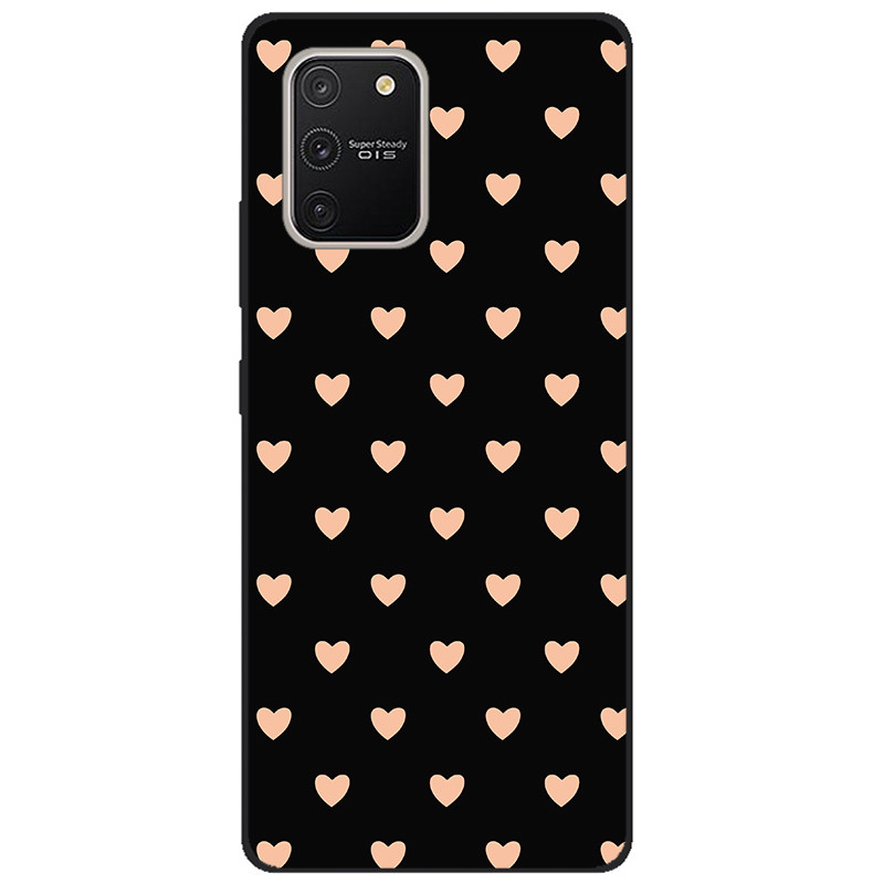 

For Samsung Galaxy S10 Lite Case G770F Silicone Black Soft Back Cover For Samsung S10 Lite Case 2020