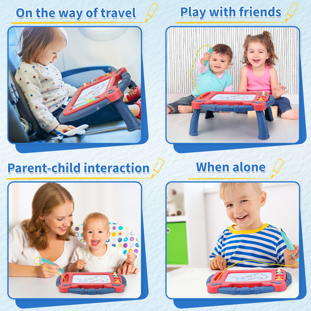 

Kid Magnetic Drawing Board Toys Toddler Graffiti Board Infant Writing Board Suitable For Boys And