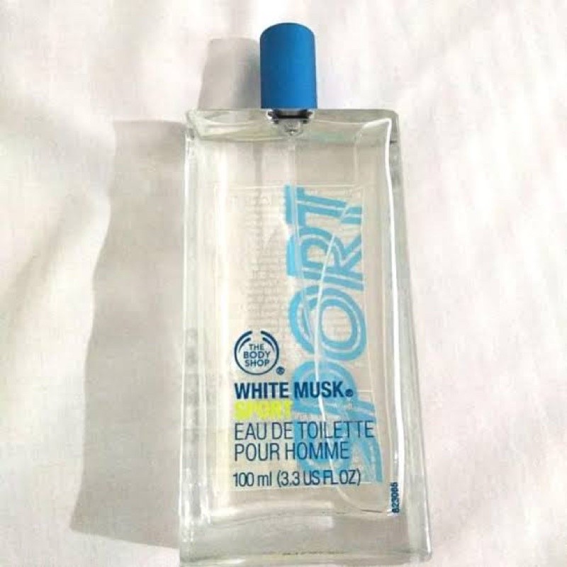 PARFUM ORIGINAL EROPA Body Shop White Musk Sport for men EDT 100ml PARFUME PRIA / PARFUM PRIA