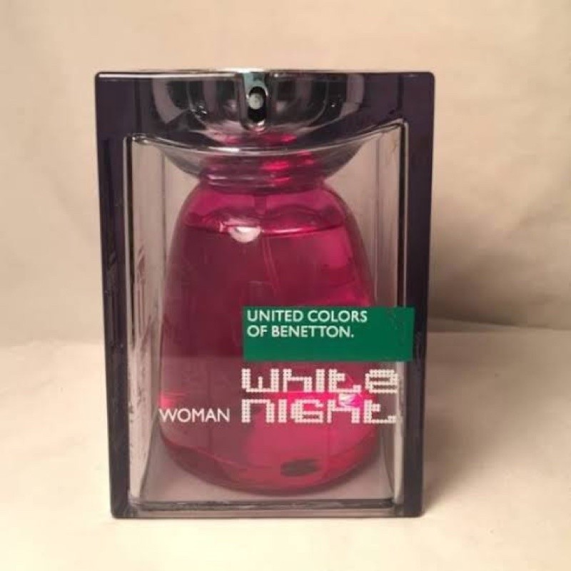 PARFUM ORIGINAL EROPA Benetton White Night Woman EDT 75ml PARFUME WANITA / PARFUM WANITA