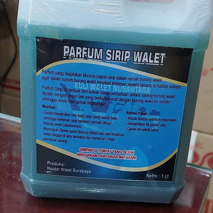 Terbaru Parfum Sirip Walet 1Liter. Parfum Walet Haidir/Haidir Parfum Sirip/Parfum Sirip Rumah Walet