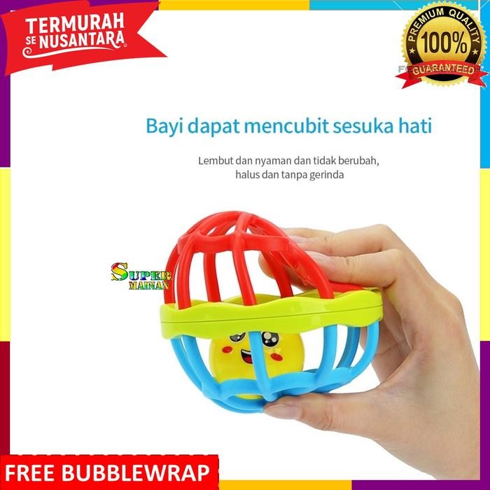 MAINAN SENSORIK BAYI BABY 6 7 8 9 10 11 12 BULAN RATTLE EDUKASI BAYI