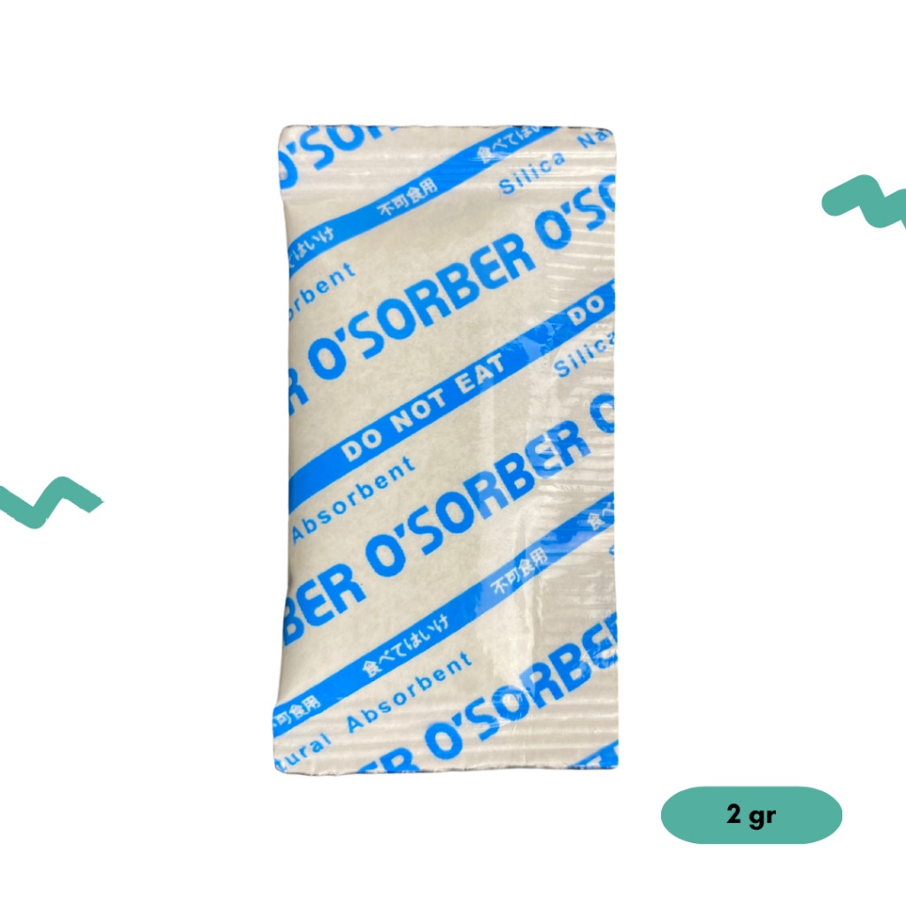 Silica Gel Oxy Food Grade Tahan Minyak Makanan 1 Kg