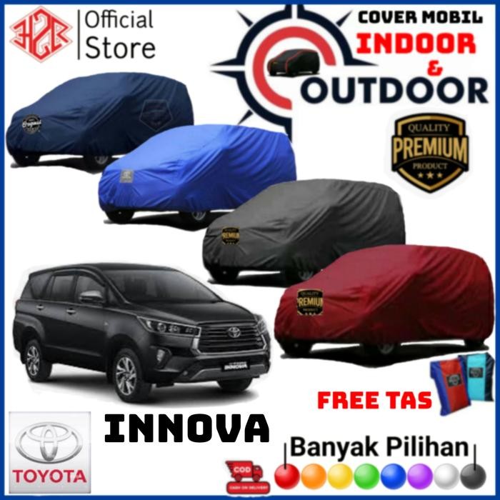 Cover Mobil Preum Toyota Innova Lama, Innova Reborn, Innova Venturer, Cover Mobil Anti Air, Selimut