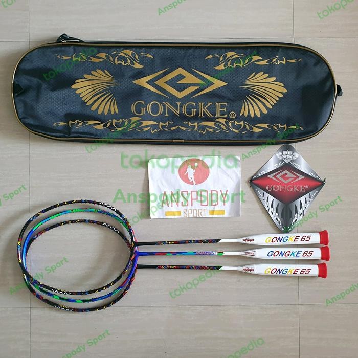 READY RAKET BADMINTON GONGKE SUPERLIGHT 55/66/77/88/99