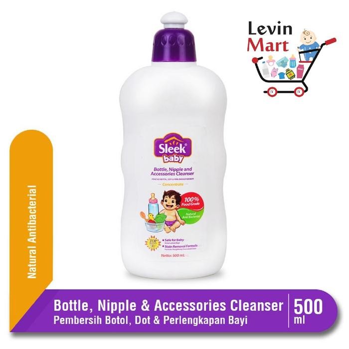 Sleek Baby Bottle Nipple Cleanser/Sabun Cuci Botol Bayi/Sabun Cuci Dot