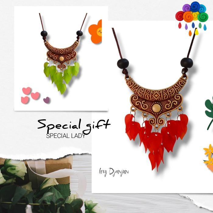 Kalung Etnik Minang Kalung Pentas Kalung Bali Kalung Baju Adat Kalung Kebaya