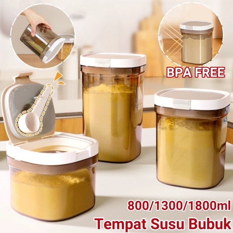Ruparupa Craft AqingKotak Susu Bubuk Bayi Container/Toples Susu Bubuk Bayi/Toples Kotak Penyimpanan