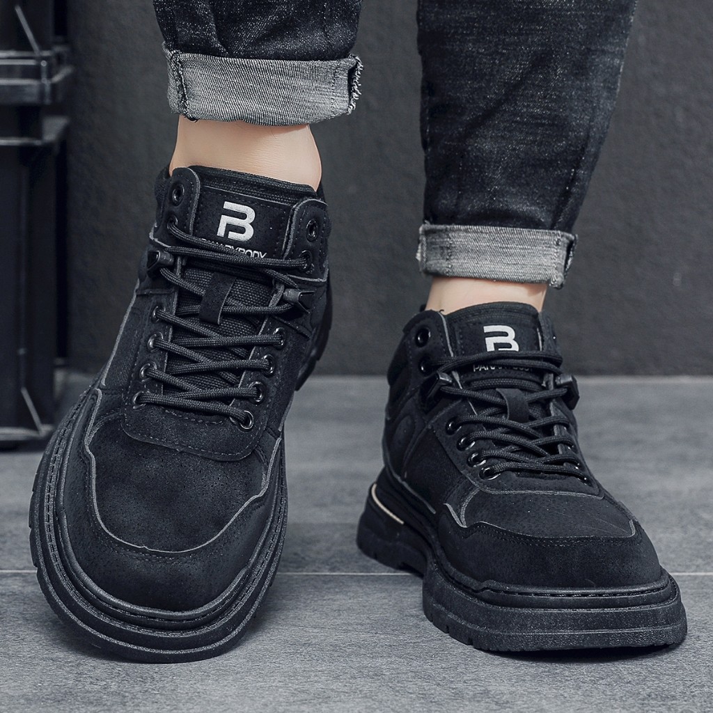 PANARYBODY Sepatu Pria Sepatu Boot Pria Sepatu Outdoor Sepatu QN2106 Jalan Sepatu Keren