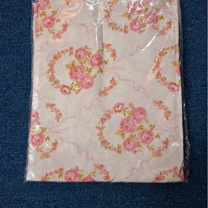 Taplak Meja Makan 6 Kursi Oval/Taplak Meja 6 Kursi Oval Bunga