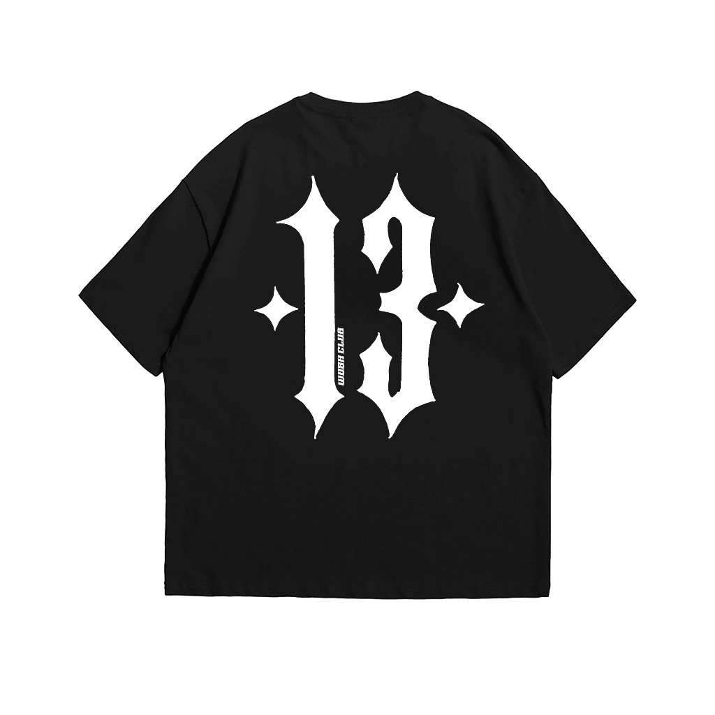 WUSH CLUB  OVERSIZED BAJU KAOS DISTRO PRIA WANITA OVERSIZE THIRT BENHUR BIRU ELEKTRIK